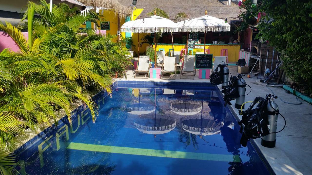 La Favela Hostel Gili Trawangan Kültér fotó