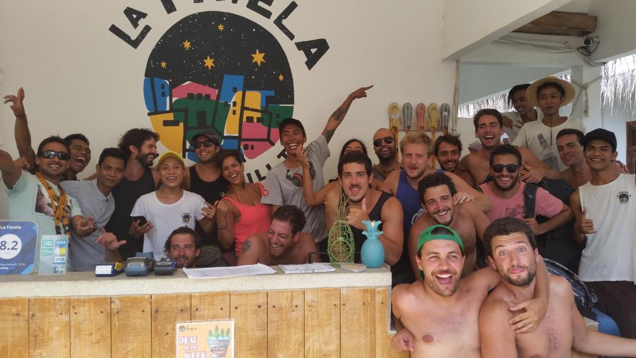 La Favela Hostel Gili Trawangan Kültér fotó